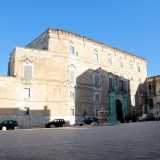 La costruzione sorge sull'omonimo largo e fu voluta dai Palmieri, ricca famiglia di origine francese che si stabil� in Puglia nel 500